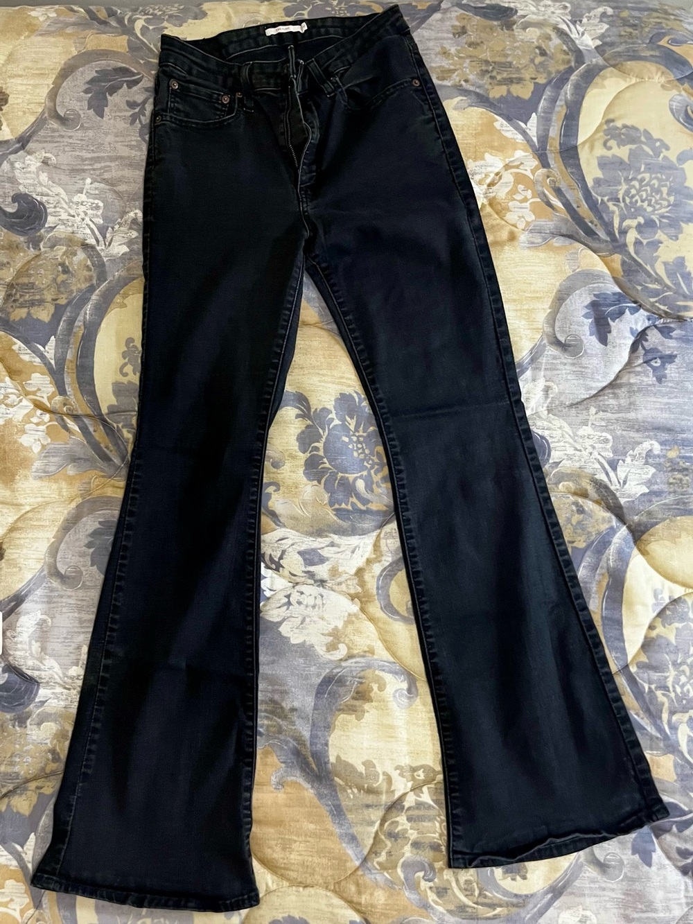 Levi's Women's Black Flare Jeans